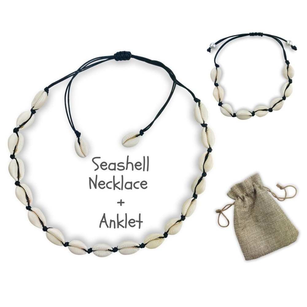 NATIVU Shell Necklace Vsco Stuff Natural Handmade